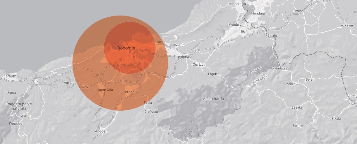 STL Garraio Mapa